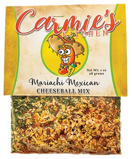 Carmie's Kitchen Mariachi Mexican Appetizer Cheeseball Mix