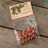Christmas Ornament- Chenille Candy Cane Ornaments Set of 12