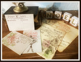 IOD Decor Transfer Christmas Joy 8"X12" 8-Pages Pad by Iron Orchid Designs