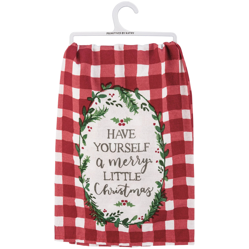 Christmas Towel "Have a Merry Little Christmas" #S504