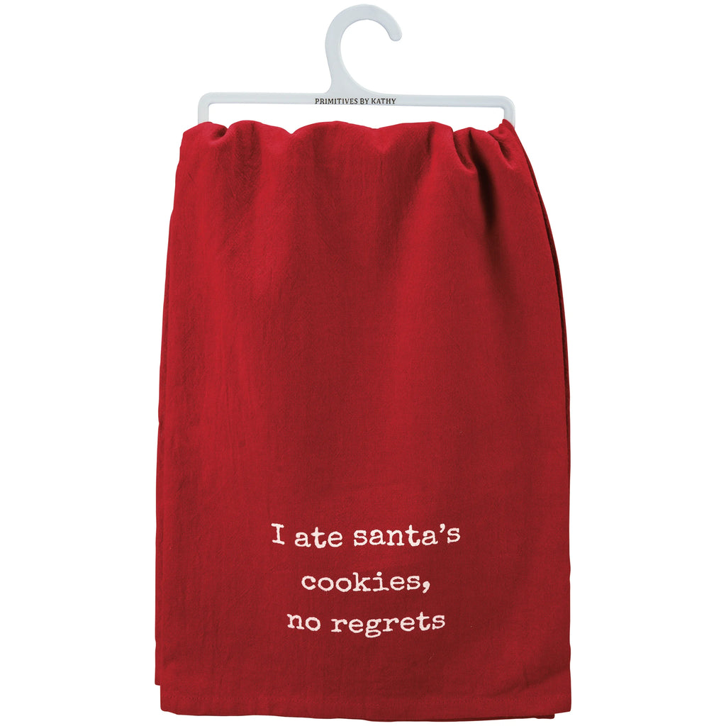 Christmas Towel "I Ate Santa's Cookies" #S533