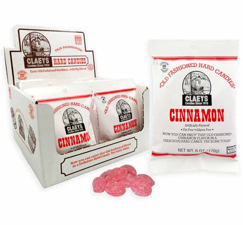 Vintage Style Candy Claeys Old Fashioned Hard Candy Cinnamon