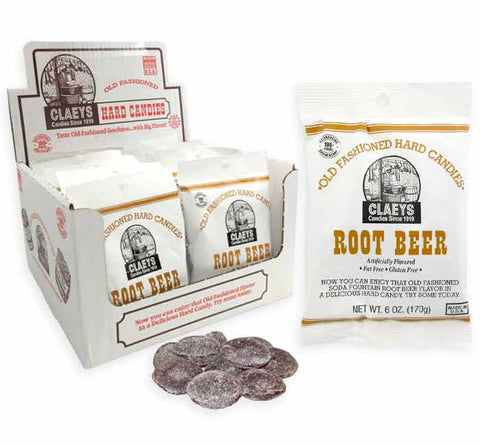 Vintage Style Candy Claeys Old Fashioned Hard Candy Root Beer