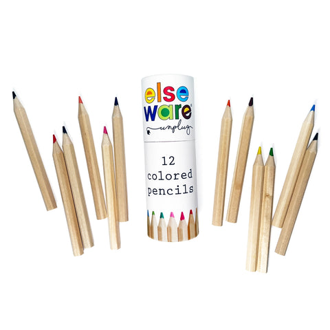 Elsewhere Unplug Colored Pencils Set