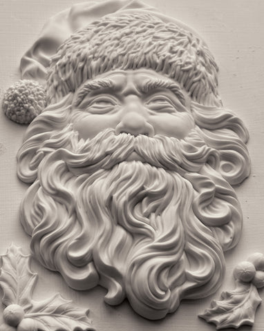 IOD Decor Mould Saint Nick St. 6x10" by Iron Orchid Designs