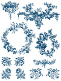 IOD Paint Inlay Delft Traditions Azure by Iron Orchid Designs