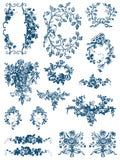 IOD Paint Inlay Delft Traditions Azure by Iron Orchid Designs