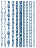 IOD Paint Inlay Delft Traditions Azure by Iron Orchid Designs