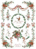 IOD Paint Inlay La Folie 12x16" 8 Pages by Iron Orchid Designs