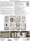 IOD Paint Inlay Twelfth 12th Night 12x16" 8 Pages by Iron Orchid Designs