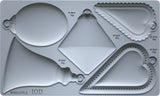 IOD Decor Mould Bibelots 2 6x10" by Iron Orchid Designs
