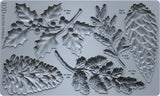 IOD Decor Mould Winter Forage 6x10" by Iron Orchid Designs