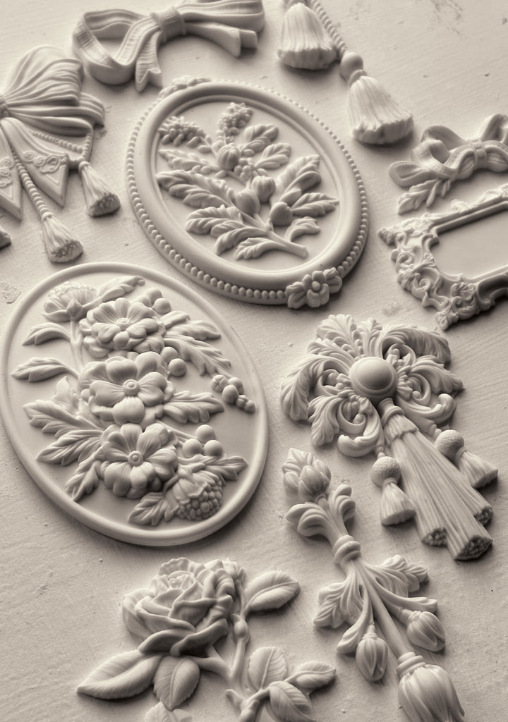IOD Decor Mould Victoriana 6x10" by Iron Orchid Designs