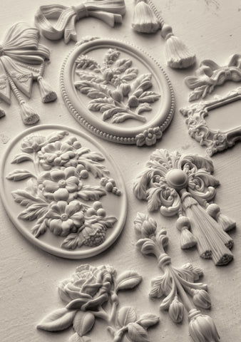 IOD Decor Mould Victoriana 6x10" by Iron Orchid Designs