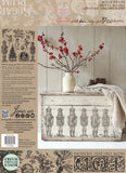 IOD Decor Stamp Sugar Plum 12" x 12" by Iron Orchid Designs