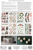 IOD Decor Transfer Partridge Lane 8"X12" 8-Pages Pad by Iron Orchid Designs