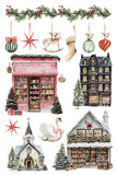 IOD Decor Transfer Partridge Lane 8"X12" 8-Pages Pad by Iron Orchid Designs