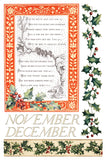 IOD Decor Transfer Santa's Hollow 8"X12" 8-Pages Pad by Iron Orchid Designs