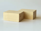 IOD Iron Orchid Designs Wood Block Stand