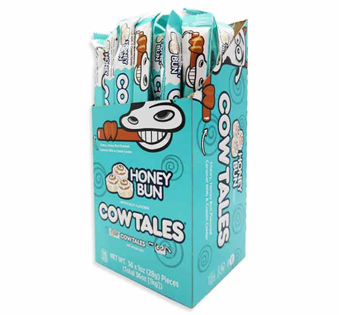 Vintage Style Candy Goetze Cow Tales Honey Bun (3 sticks)