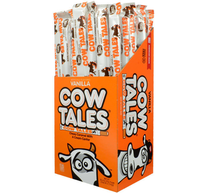 Vintage Style Candy Goetze Cow Tales Vanilla Caramel (3 sticks)