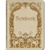 Laughing Elephant Notebook Elephants on Ivory