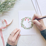 Emily Lex Studios Watercolor Paintable Notecards Christmas Cheer