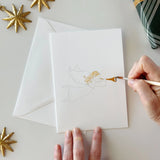 Emily Lex Studios Watercolor Paintable Notecards "Nativity"