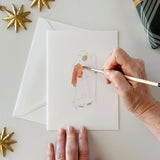 Emily Lex Studios Watercolor Paintable Notecards "Nativity"