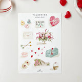 Emily Lex Studios Valentines Sticker Sheet Set (2 sheets)