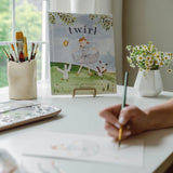 Emily Lex Studios Watercolor Children's Book Book Twirl