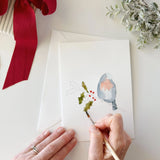 Emily Lex Studios Watercolor Paintable Notecards Festive Friends