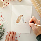 Emily Lex Studios Watercolor Paintable Notecards Gingerbread