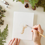 Emily Lex Studios Watercolor Paintable Notecards Mushrooms