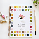 Emily Lex Studios Watercolor Workbook Bouquets