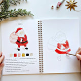 Emily Lex Studios Watercolor Workbook Christmas