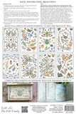 IOD Decor Transfer Fern Fables 8"x12" 8-Pages Pad by Iron Orchid Designs