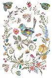 IOD Decor Transfer Fern Fables 8"x12" 8-Pages Pad by Iron Orchid Designs