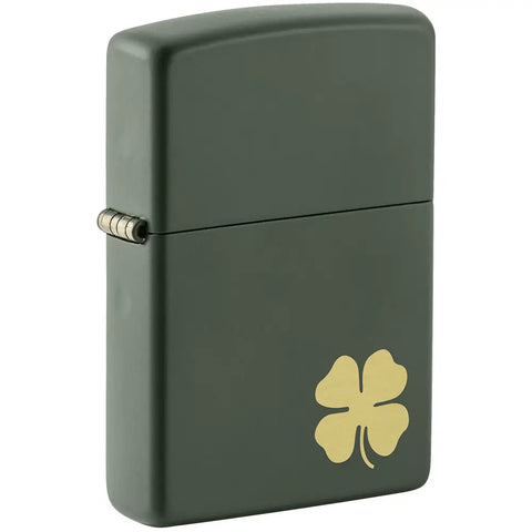 Zippo Lighter Four Leaf Clover