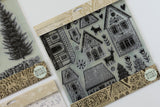 IOD Decor Stamp Gingerbread Lane 12" x 12" by Iron Orchid Designs