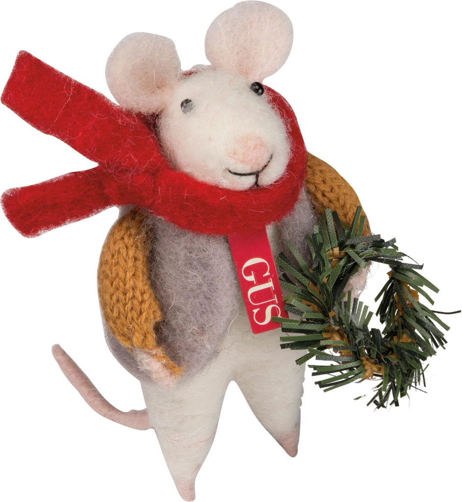 Christmas Mouse Critter "Gus"