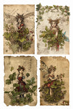 IOD Decor Transfer Fairy Merry 8” x 12”