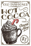 IOD Decor Transfer Candy Cane Cottage 8” x 12”
