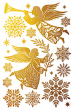 IOD Decor Gilded Foil Transfer Angels Sing 8x12" 8 Sheets Pad by Iron Orchid Designs