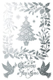 IOD Decor Gilded Foil Transfer Angels Sing 8x12" 8 Sheets Pad by Iron Orchid Designs