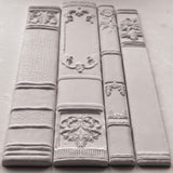 IOD Decor Mould Bookish 6x10" by Iron Orchid Designs