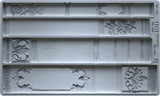 IOD Decor Mould Bookish 6x10" by Iron Orchid Designs