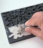 IOD Decor Mould Hazel & Bay 6x10" by Iron Orchid Designs