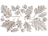 IOD Decor Mould Oak Leaves & Acorns by Iron Orchid Designs