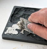 IOD Decor Mould Silent Night 6x10" by Iron Orchid Designs